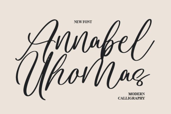 Annabel Thomas Font Review