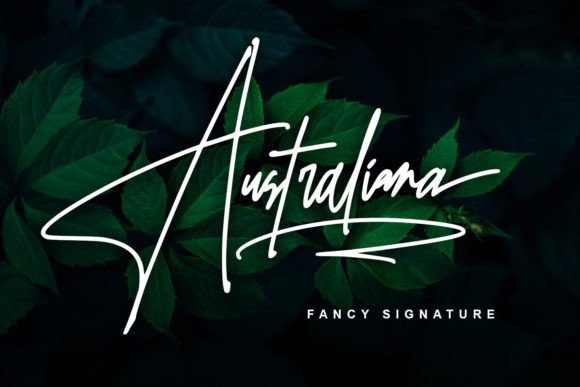 Australiana: A Handwritten Font for Makers