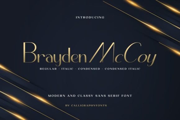 Brayden McCoy Font