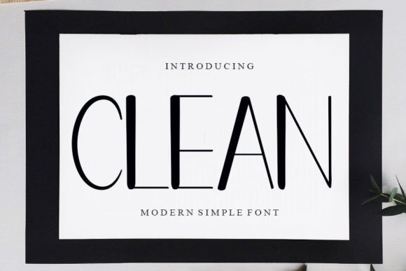 Clean: A Trendy Handwritten Font