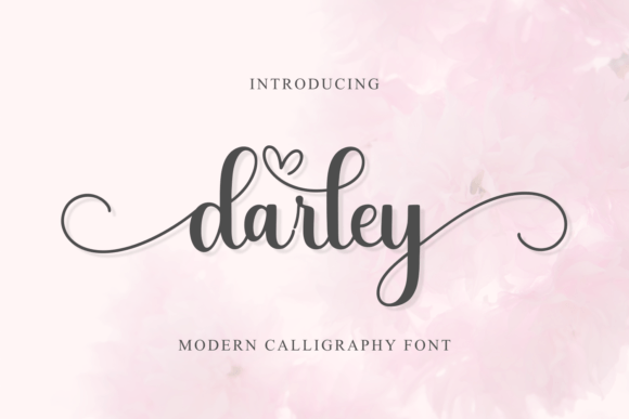 Darley: A Classy Calligraphy Font