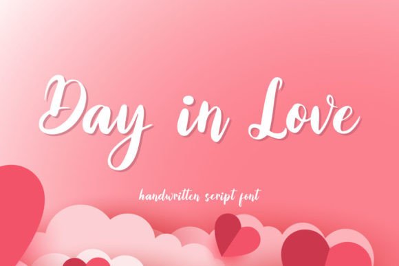 Day in Love Font: Elegant Script for Web Design