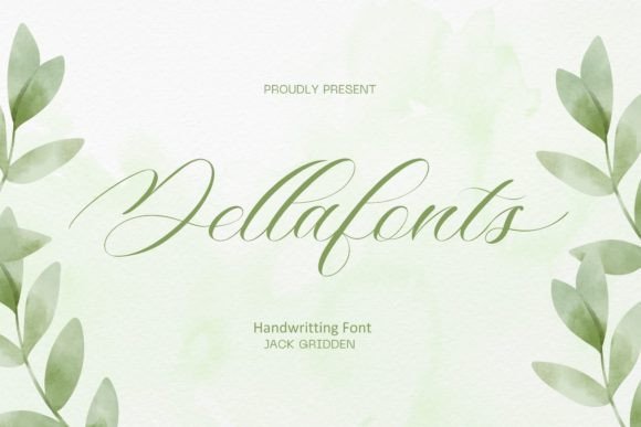Dellafonts: A Handwritten Font for Modern Design