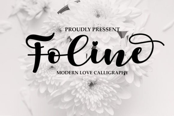 Foline: A Stylish Script Font for Editorial Design