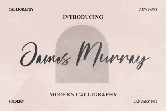 James Murray: A Font for Polished Branding