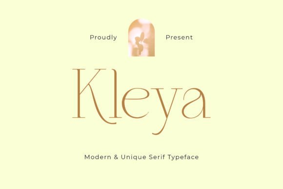 Kleya: Modern Serif Typeface