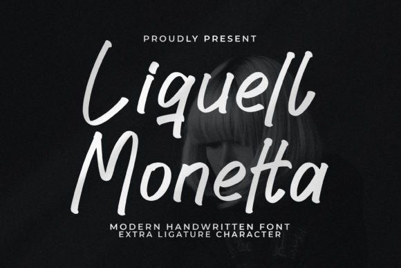 Liquell Monetta: A Stylish Font for Makers
