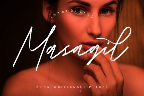 Masagil: A Beautiful Script Font