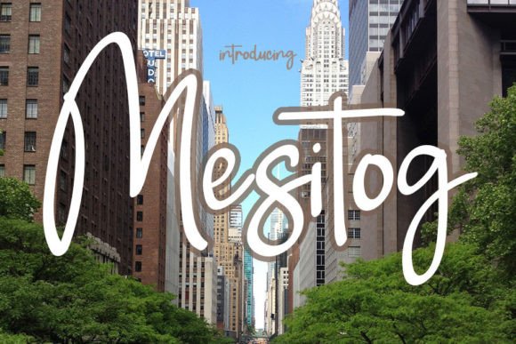Mesitog: A Classy Script for Digital Campaigns