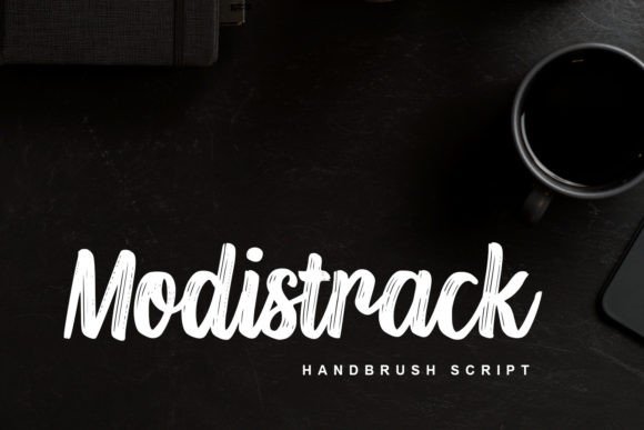 Modistrack: A Stylish Handwritten Font