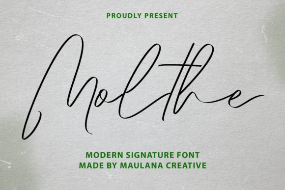 Molthe: A Stylish Font for Web Design