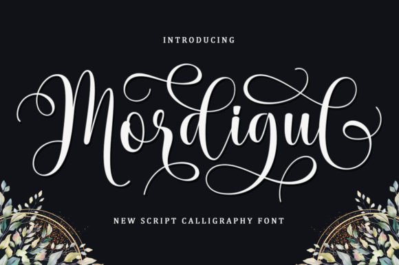 Mordigul: A Stylish Display Font