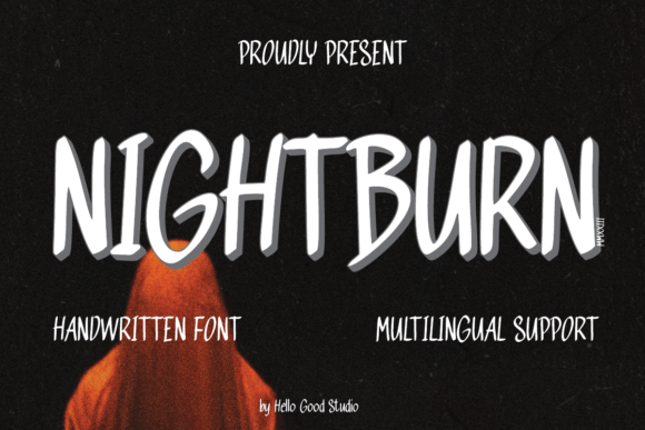 Nightburn: A Stylish Script Font