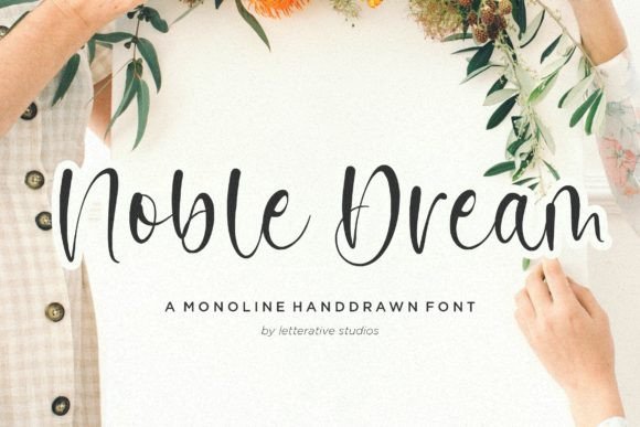 Noble Dream Font: Elegant Script for Creative Makers