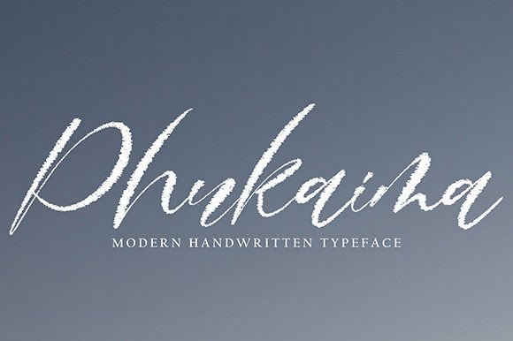 Phukaima: A Classy Handwritten Font