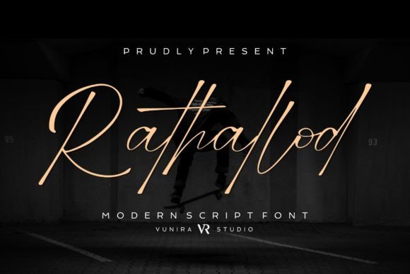 Rathallod: A Stylish Script Font for Elegant Design