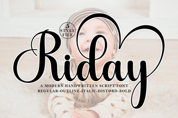 Riday: A Font for Bold Branding