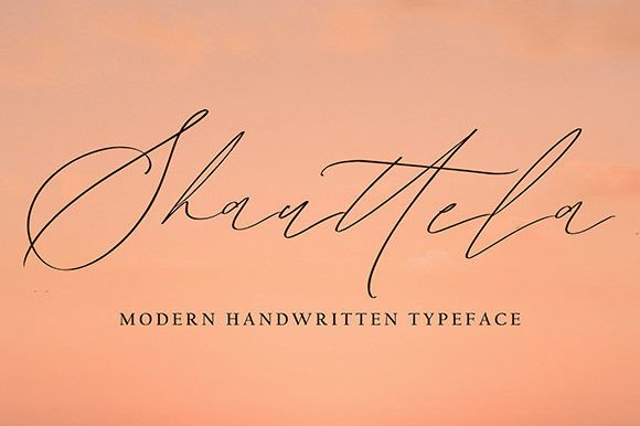 Shauttela: A Classy Handwritten Font