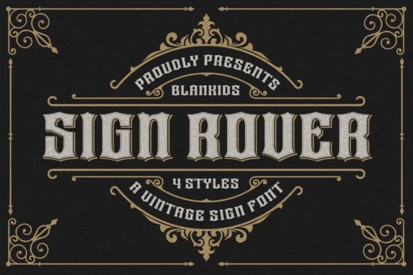 Sign Rover Font Review