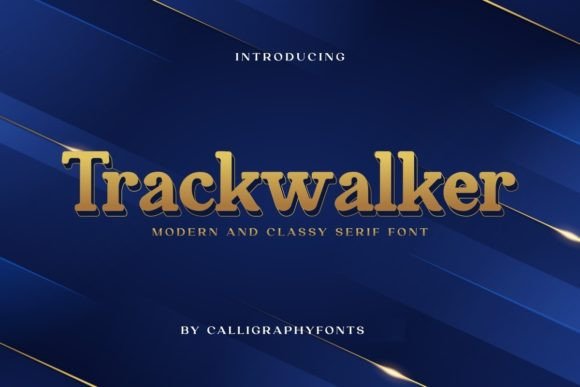 Trackwalker Font Review
